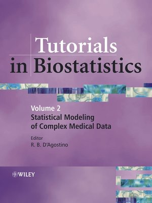 Tutorials In Biostatistics Tutorials In Biostatistics By